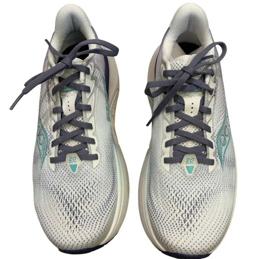 NWOT Mens Saucony Guide 20 Running Shoes Vaporous Gray/Multi Color Size 9